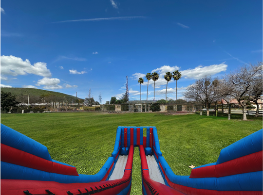 Inflatable Zip Line Rental in LA and Orange County