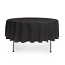 Round Tablecloth - Black