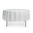 Round Tablecloth - White