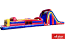 Combo 14: 18ft Dual Lane Slide & 30ft Obstacle Course