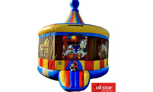 Carousel Bounce House #TB137 Carousel Bounce House #TB137