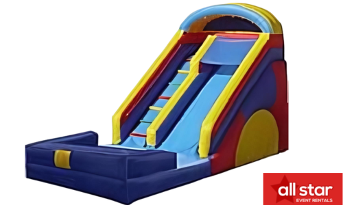18 FT Slide (WET OR DRY)- $50 EXTRA FOR WET  #B130