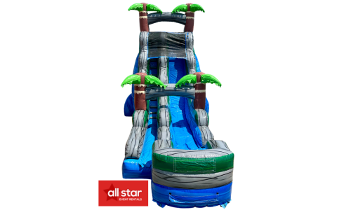 20 FT Marble Tropical Slide (WET OR DRY) - $75 EXTRA FOR WET #BC046