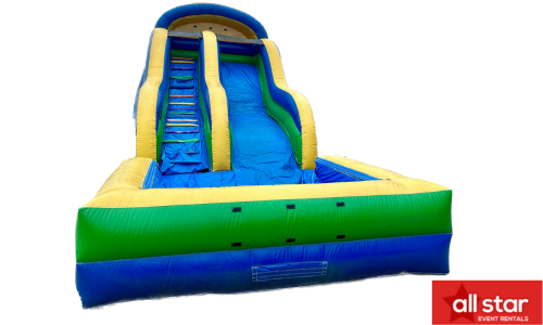 20 FT Wave Slide Blue (WET OR DRY) -$50 EXTRA FOR WET #FS31