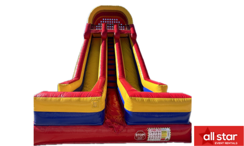 23 FT Double Lane Slide (DRY ONLY) #B217 23 FT Double Lane Slide (DRY ONLY) #B217