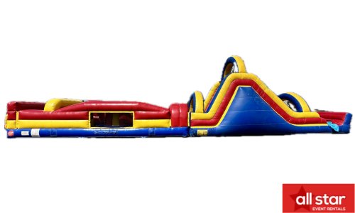 Combo 19: 20ft Jumbo Slide & 37ft Obstacle Course Combo 19: 20ft Jumbo Slide & 37ft Obstacle Course
