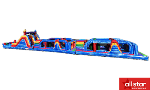 Combo 21: 26ft Marble Obstacle Course, 26ft Marble Obstacle 16ft Marble Slide Combo 21: 26ft Marble Obstacle Course, 26ft Marble Obstacle 16ft Marble Slide