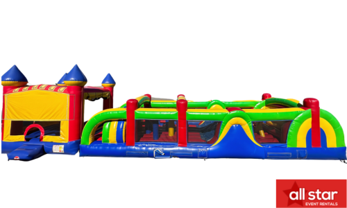 Combo 5: 13x13 & 40ft Obstacle Course Combo 5: 13x13 & 40ft Obstacle Course