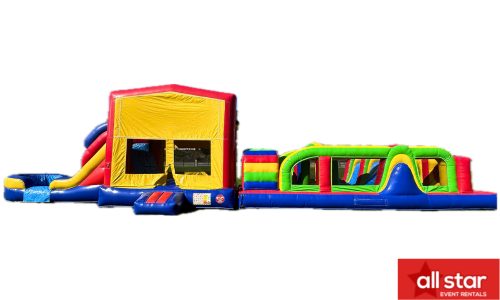 Combo 7: 3-1 Jumbo & 26ft Color Rush Obstacle Course Combo 7: 3-1 Jumbo & 26ft Color Rush Obstacle Course