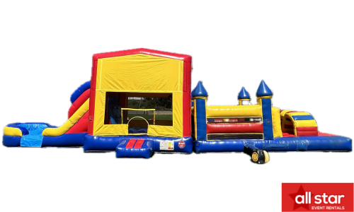 Combo 9: 4-1 Jumbo & 20ft Obstacle Course Combo 9: 4-1 Jumbo & 20ft Obstacle Course
