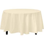 Round Tablecloth - Ivory