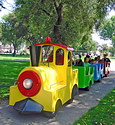 Trackless Train Yellow Trackless Train Yellow